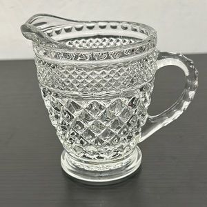 Wexford Anchor Hocking Pressed Glass 8oz Creamer